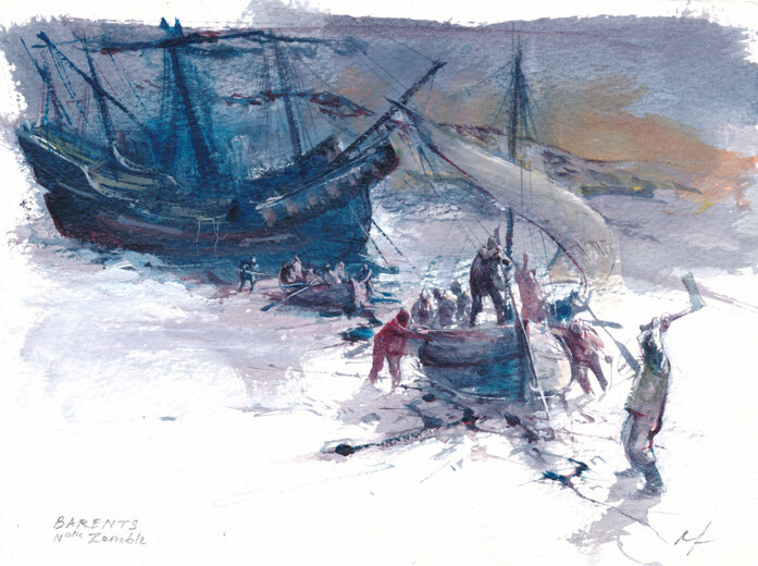 René Follet | 2000 (ca) | Willem Barentz - Original art