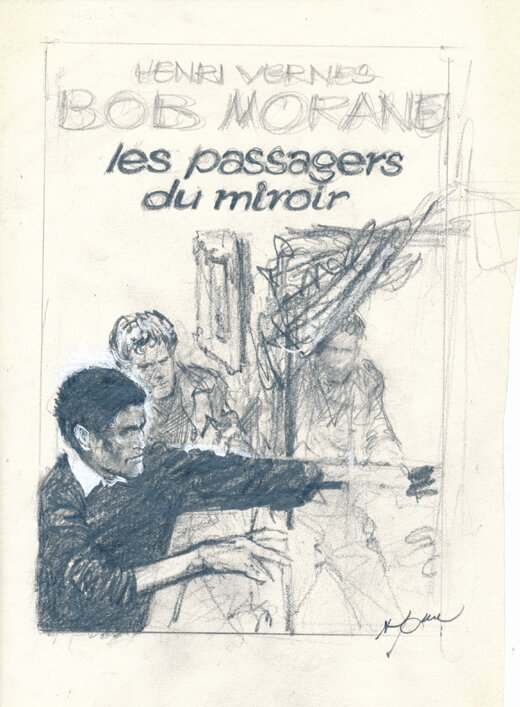 René Follet | 2001 | Bob Morane: Les passagers du miroir - Œuvre originale