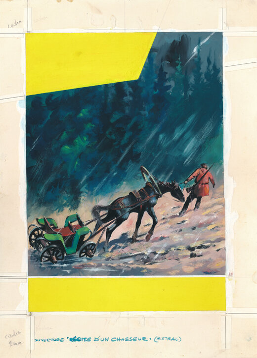 René Follet | 1960 | Récits d’un chasseur couverture - Original Cover