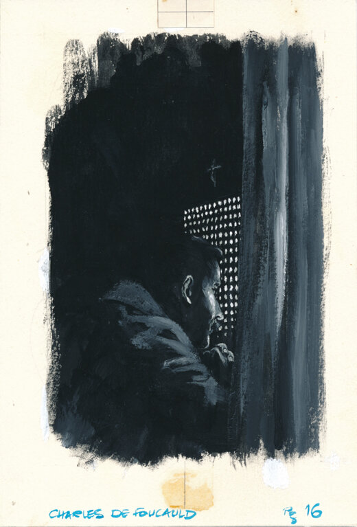 René Follet | 1962 | Charles de Foucauld: 016 - Illustration originale