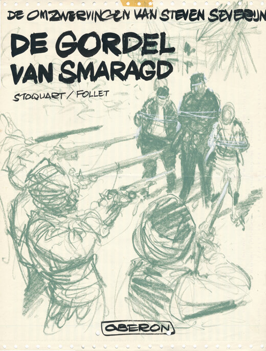 René Follet | 1981 | Steven Severijn: De gordel van Smaragd - Original art