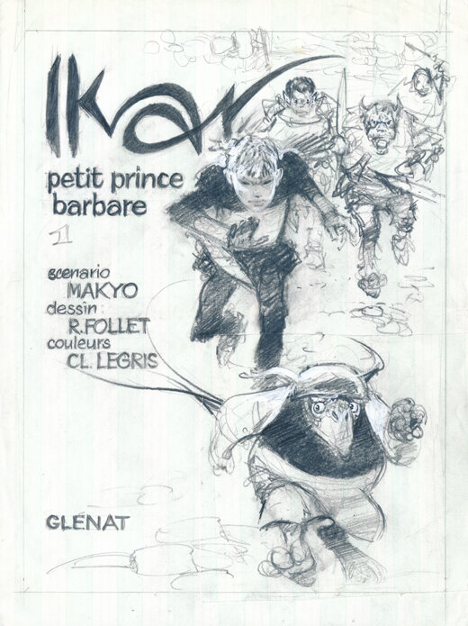 René Follet | 1995 | Ikar - Œuvre originale