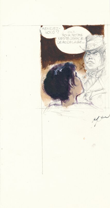 René Follet | 2002 | Terreur - Original art