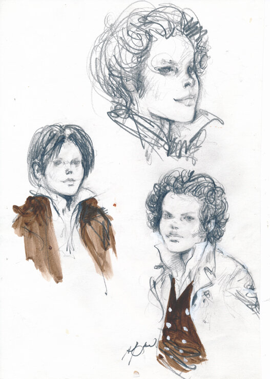 René Follet | 2002 | Terreur - Original art