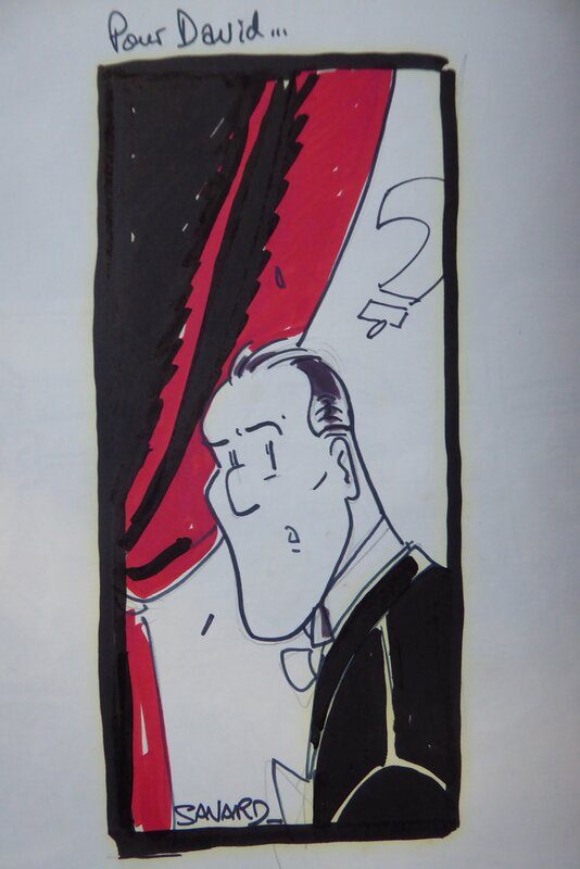 Dick herisson by Didier Savard - Sketch
