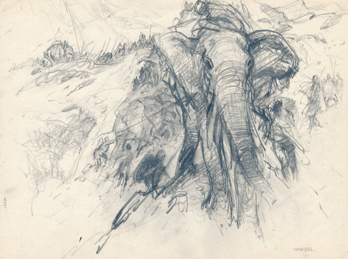 René Follet | 1999 | Hannibal - Original art