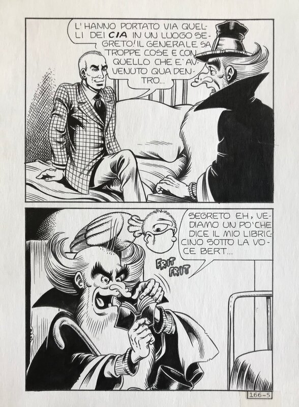 Paolo Piffareiro, Alan Ford n° 166 pl 5 - Comic Strip