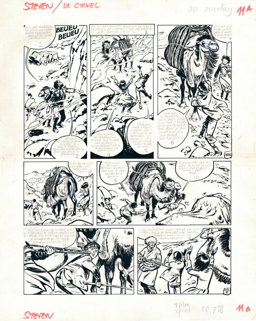 René Follet | 1981 | Steven Severijn: De circel der gerechtigheid 11 - Comic Strip