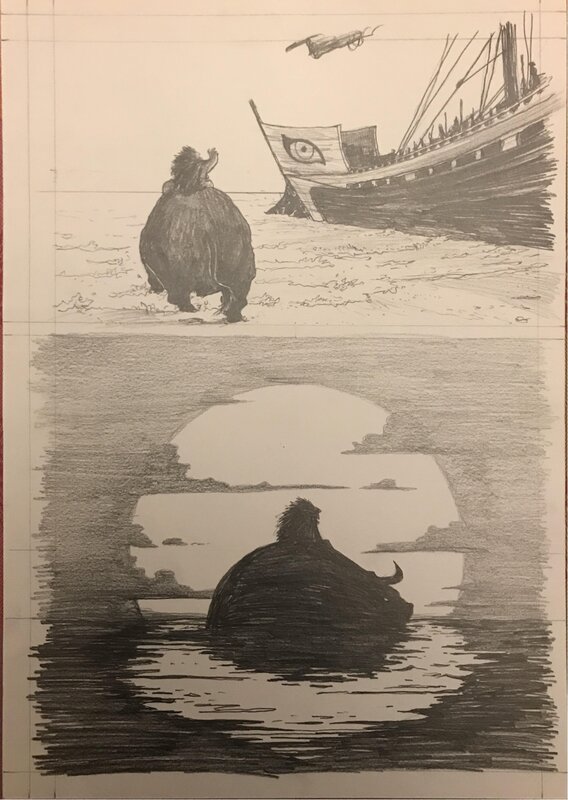 Herakles en route by Edouard Cour - Comic Strip