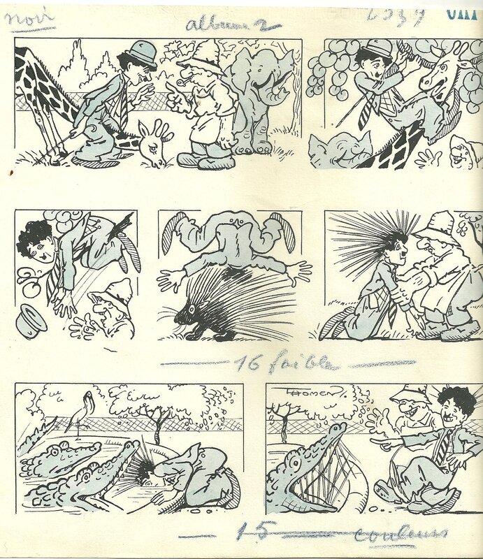 Raoul Thomen, Les aventures cocasses de Charlot - Comic Strip