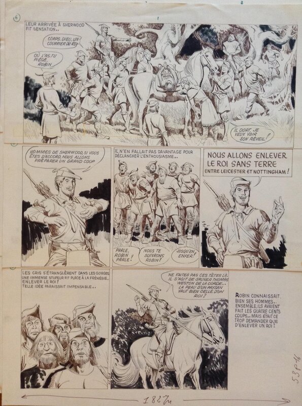 Robin des Bois by Eduardo Coelho, Jean Ollivier - Comic Strip