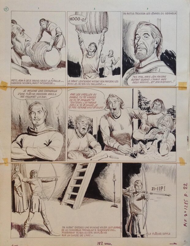 Robin des Bois par Eduardo Coelho, Jean Ollivier - Planche originale
