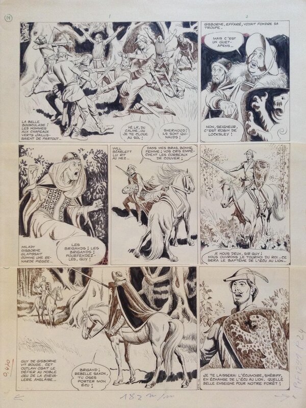 Robin des Bois by Eduardo Coelho, Jean Ollivier - Comic Strip