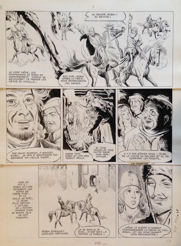 Robin des Bois par Eduardo Coelho, Jean Ollivier - Planche originale