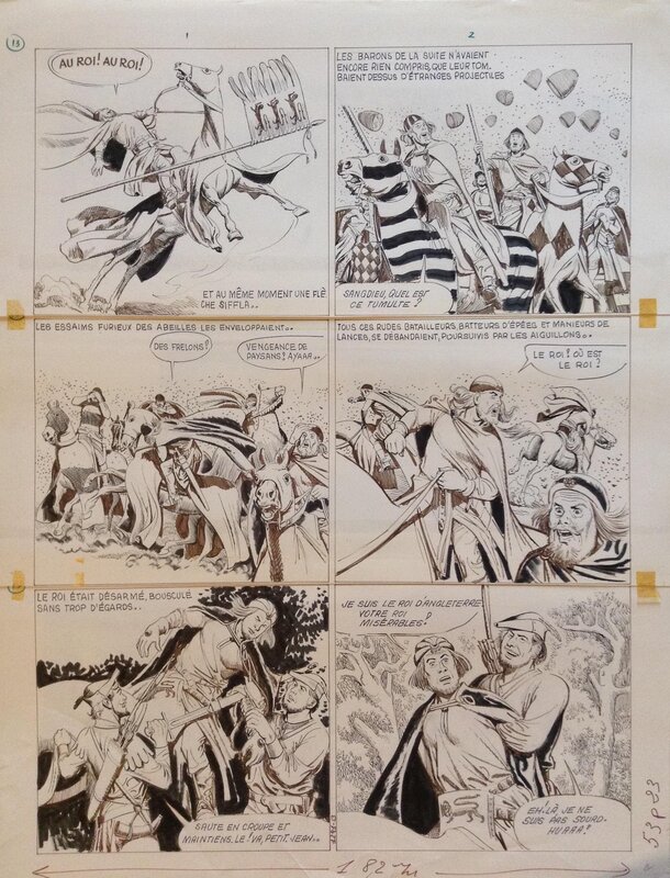 Robin des Bois par Eduardo Coelho, Jean Ollivier - Planche originale