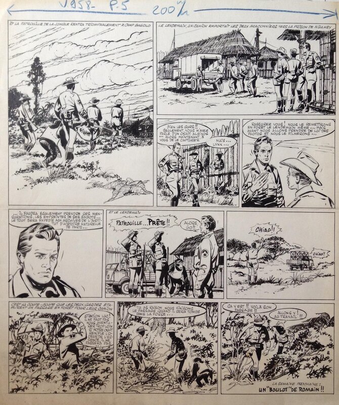 Luc et Jori par Lucien Nortier, Jean Sanitas, Jean-René Lemoing - Planche originale