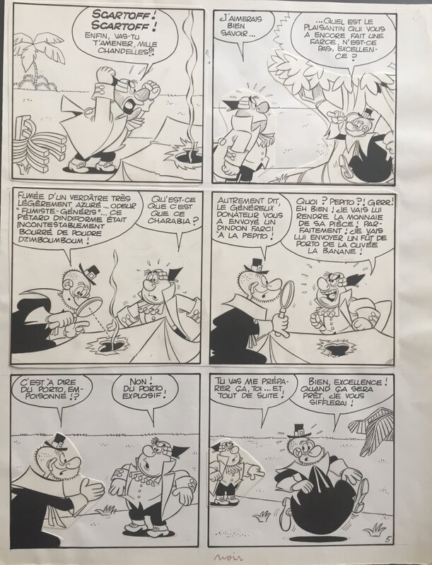 Pépito par Luciano Bottaro - Planche originale