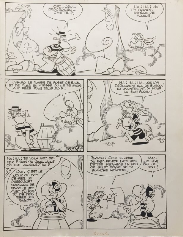 Pépito par Luciano Bottaro - Planche originale