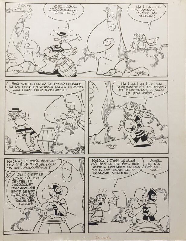 Pépito par Luciano Bottaro - Planche originale