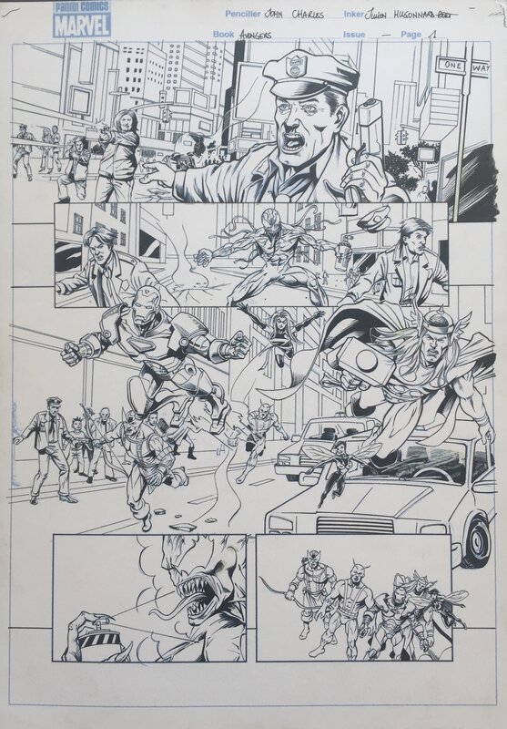 The Avengers by John Charles, Julien Hugonnard-Bert - Comic Strip