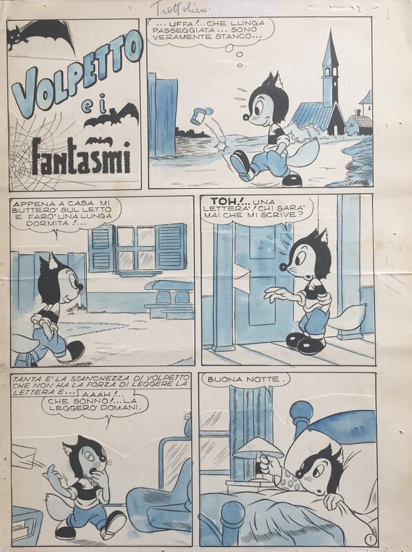 Giulio Chierchini, Volpetto (Renardeau) - Comic Strip