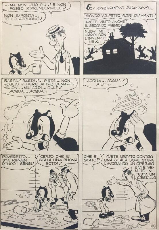 Giulio Chierchini, Volpetto (Renardeau) - Comic Strip