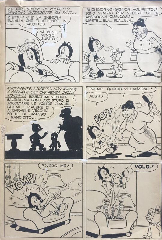 Giulio Chierchini, Volpetto (Renardeau) - Comic Strip