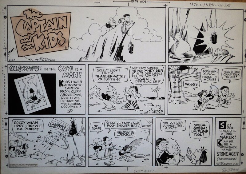 Rudolph Dirks, The Captain and the Kids - Comic Strip