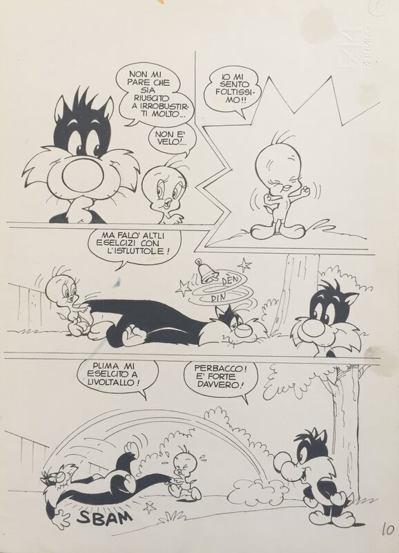 Titi et Sylvestre by Luciano Milano - Comic Strip