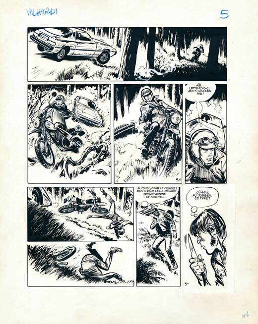 René Follet | 1982 | Jean Valhardi: Le naufrageur aux yeux vides 5 - Comic Strip