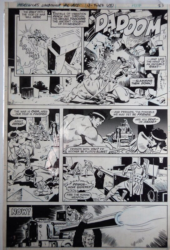 Wally Wood, José Luís García Lopez, Hercules unbound n° 6 pl 23 - Comic Strip