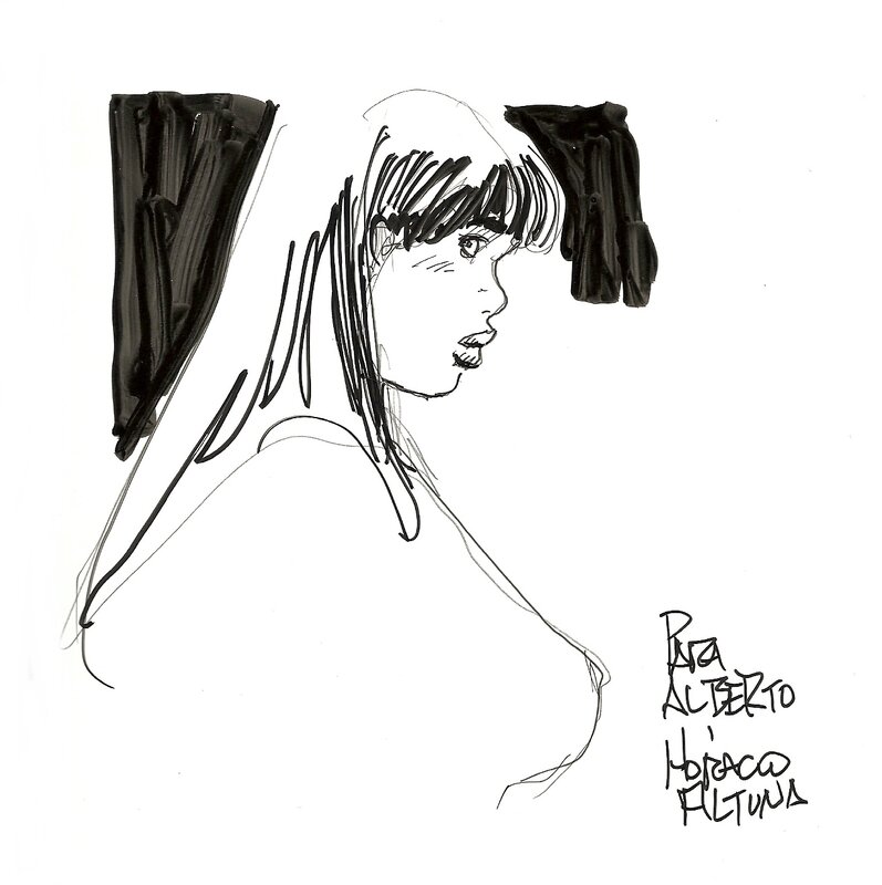Woman by Horacio Altuna - Sketch