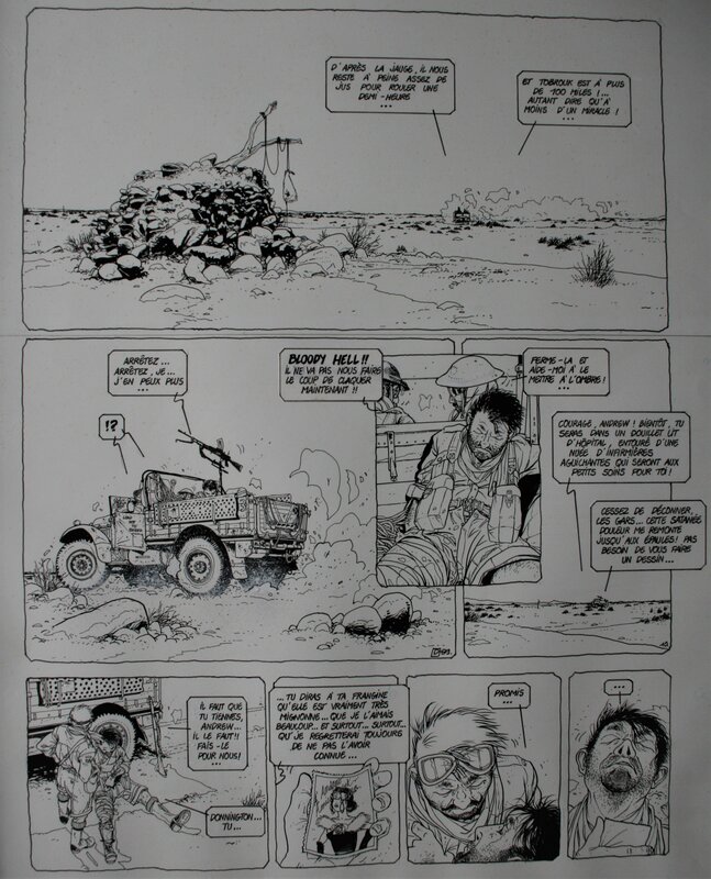 Donnington by Jean-Yves Delitte - Comic Strip