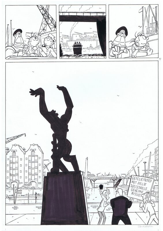 Hanco Kolk, Robbedoes / Spirou - Tulpen uit Istanboel - Comic Strip