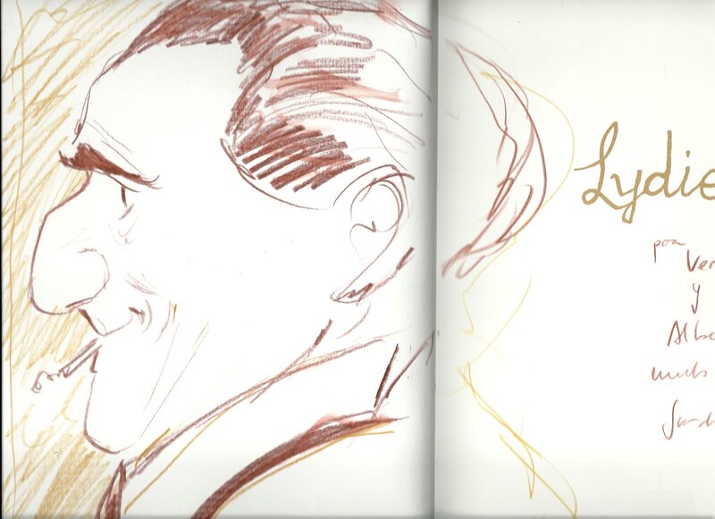 Lydie par Jordi Lafebre - Dédicace