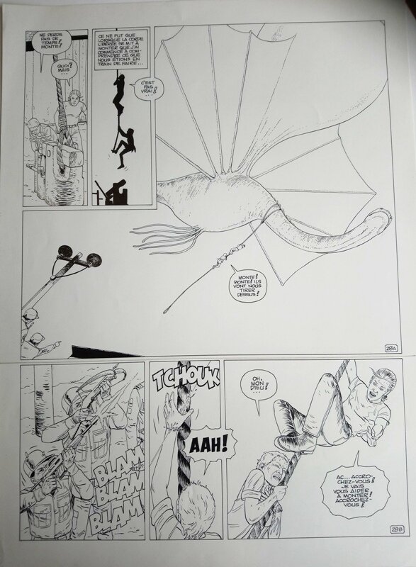 Aldebaran par Leo - Planche originale