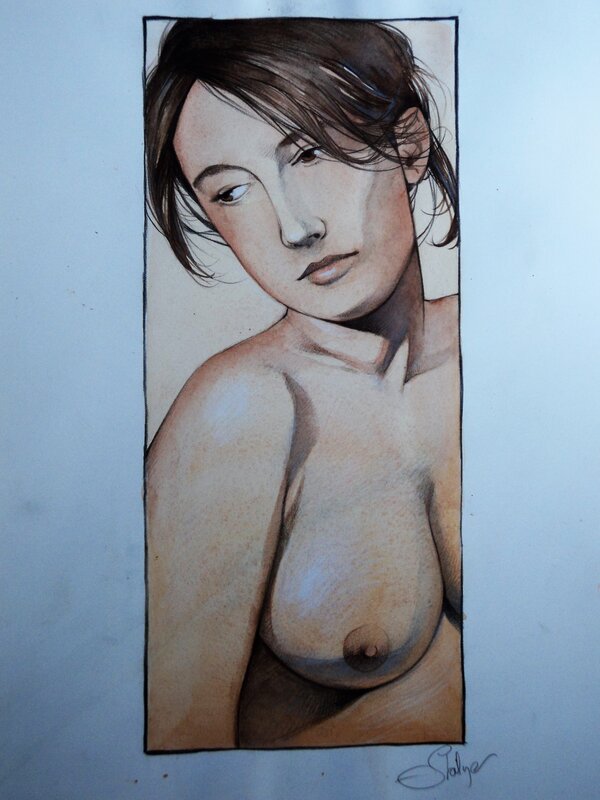 Pin up by Éric Stalner - Original Illustration