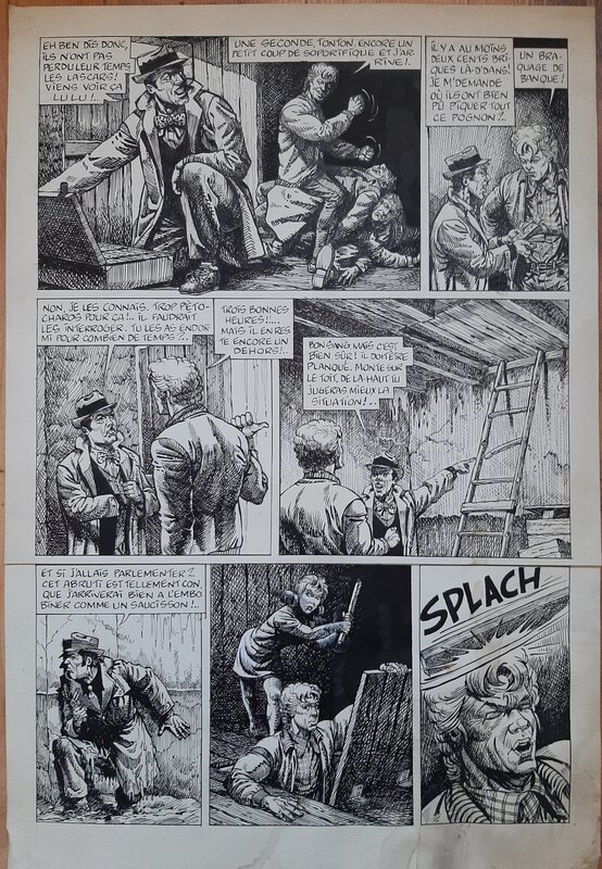 Peter Glay, Félix Marlot et Lulu Berlu - Comic Strip