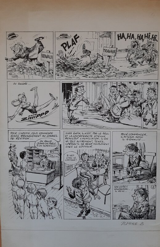 Les Humiliations par Peter Glay, Pélaprat - Planche originale