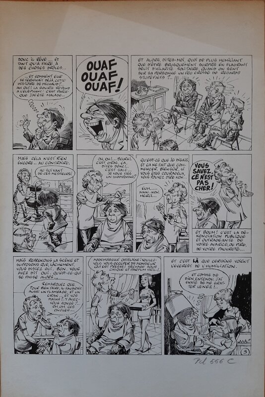 Les Humiliations par Peter Glay, Pélaprat - Planche originale