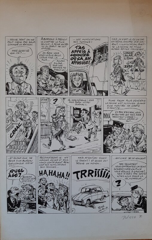 Les Humiliations by Peter Glay, Pélaprat - Comic Strip
