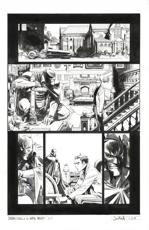 Sean Murphy, Matt Hollingsworth, Batman - Curse of the White Knight - Comic Strip