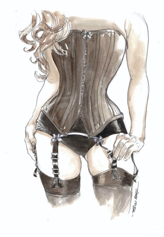 Overbust Corset by Sergio Blenda - Comic Strip