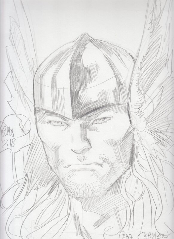 Thor by Paul Renaud - Sketch