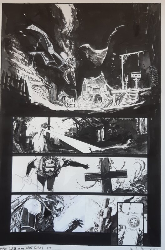 Sean Murphy, Curse of the white knight - Planche originale