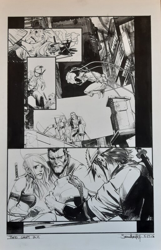 Tokyo Ghost - T10 par Sean Murphy, Rick Remender - Planche originale