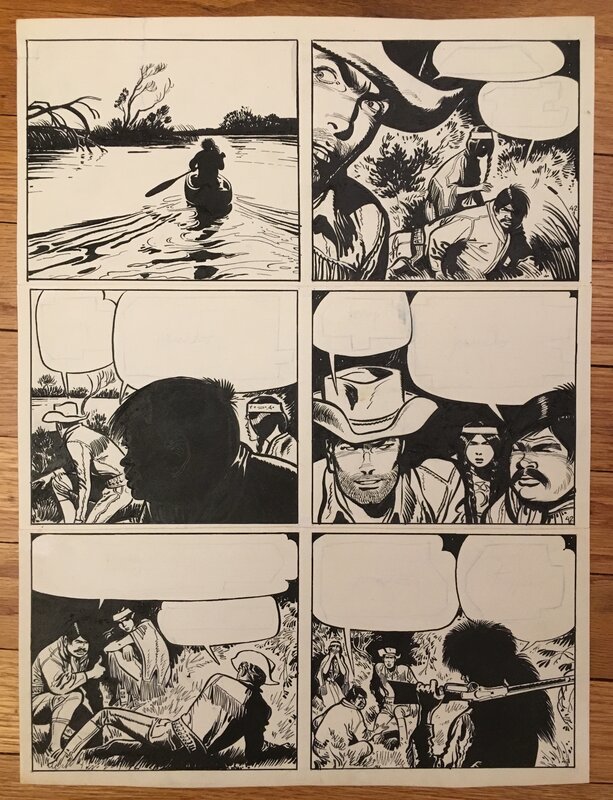 Jijé, Jerry Spring - Lune d' Argent (t.3 pl.42) - Comic Strip