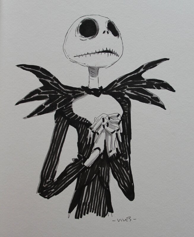 Monsieur Jack par Bastien Viv?�s - Illustration originale