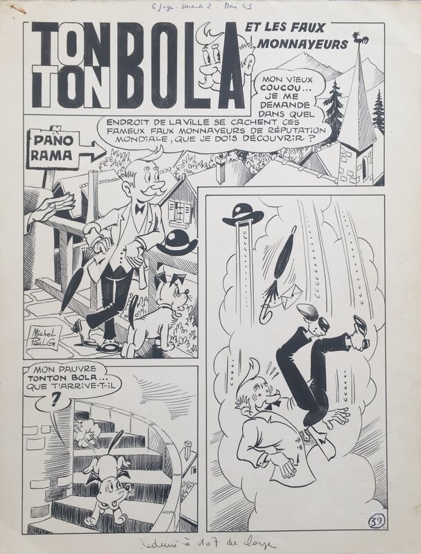Tonton Bola by Michel-Paul Giroud - Comic Strip