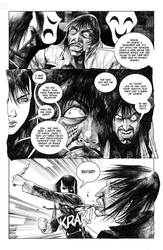 Trese page 12 by kajo Baldisimo - Planche originale